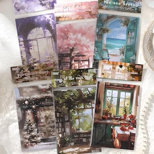 30 tło, efemeryda do scrapbookingu, papier materiałowy, papier dekoracyjny. Boże Narodzenie. Lato. Dom na plaży. Lawendowy raj. Sakura. Kuchnia