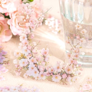 10 adesivos de canto de página com flores. Adesivos de moldura. Jardim de primavera. Flores da primavera.