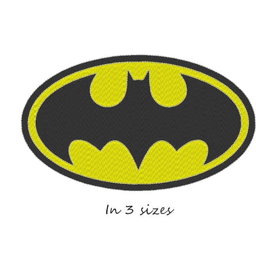 Batman Superhero Logo Looks Great On A Face Mask Machine Etsy