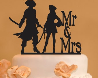 pirate cake topper etsy