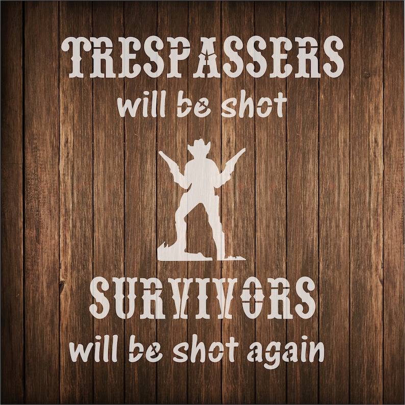 No Trespassing Stencil Reuseable No Trespassing Sign Stencil Etsy no-trespassing-stencil-reuseable-no-trespassing-sign-stencil-etsy