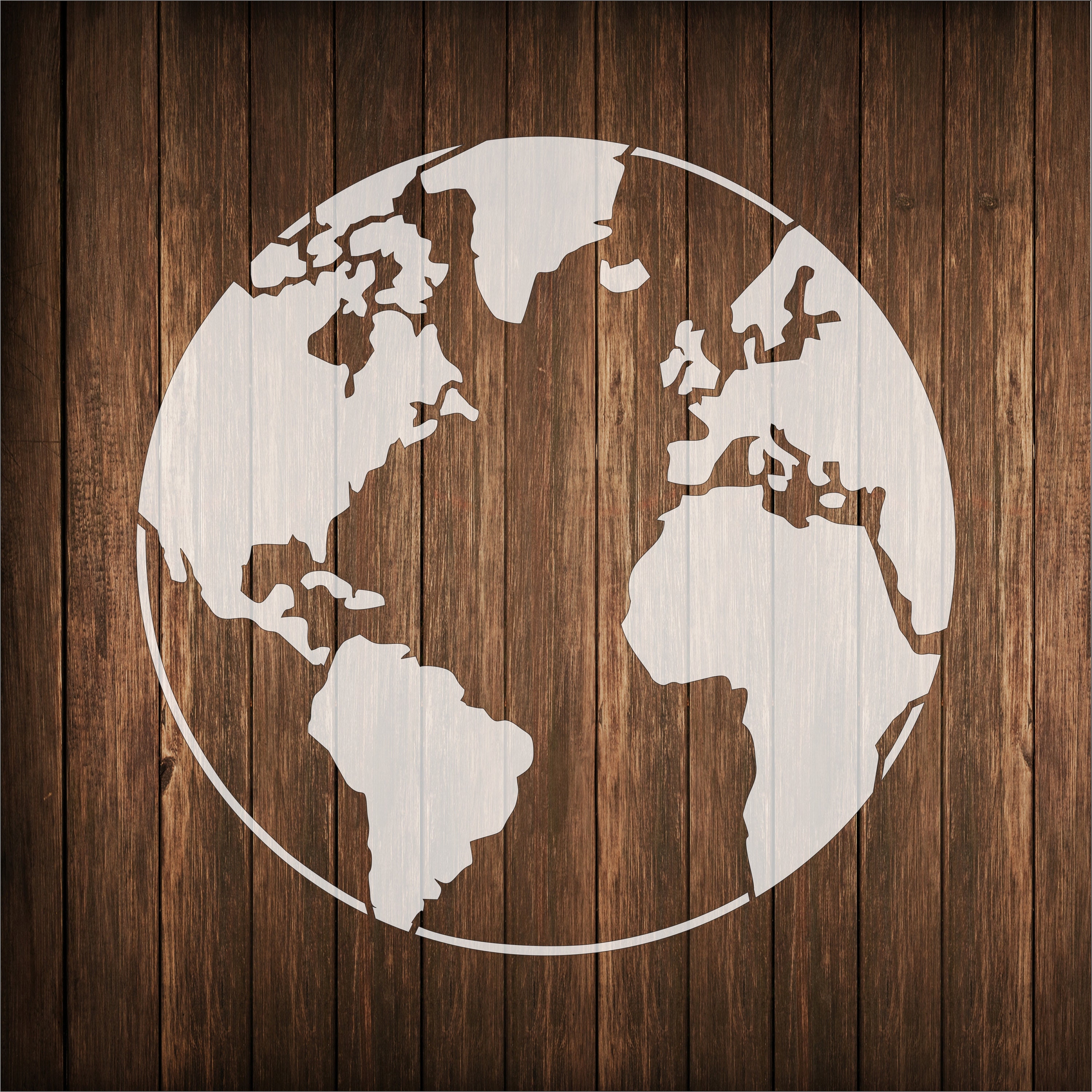 Printable World Map Stencil Printable World Map Stencil