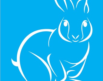 Rabbit 783-358 Stencil - Etsy