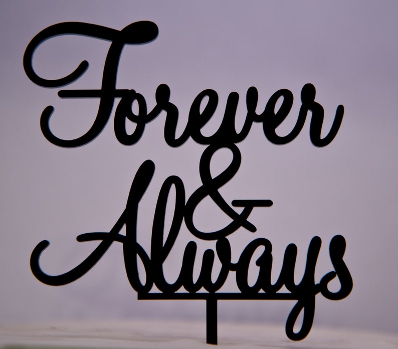 forever and always wedding