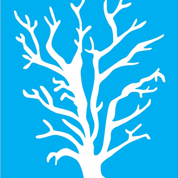 Coral Stencil - Etsy