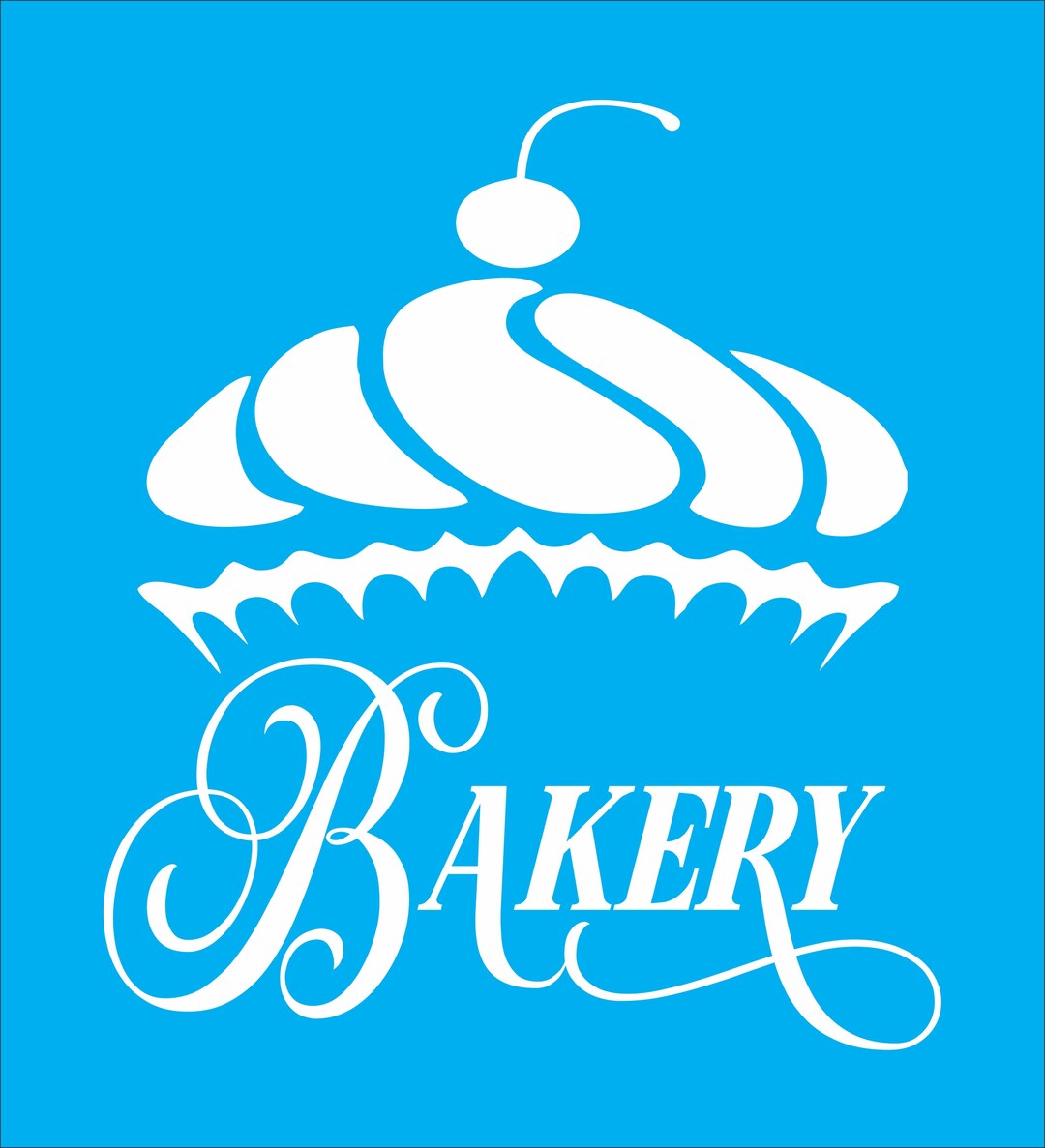 Bakery Stencil Reusable Stencil Seveal Sizes Available - Etsy
