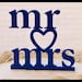 Mr. and Mrs. wedding cake topper - Mr. and Mrs. Heart Wedding Cake Topper - Mr. & Mrs. with heart wedding cake topper - Mr. and Mrs. topper