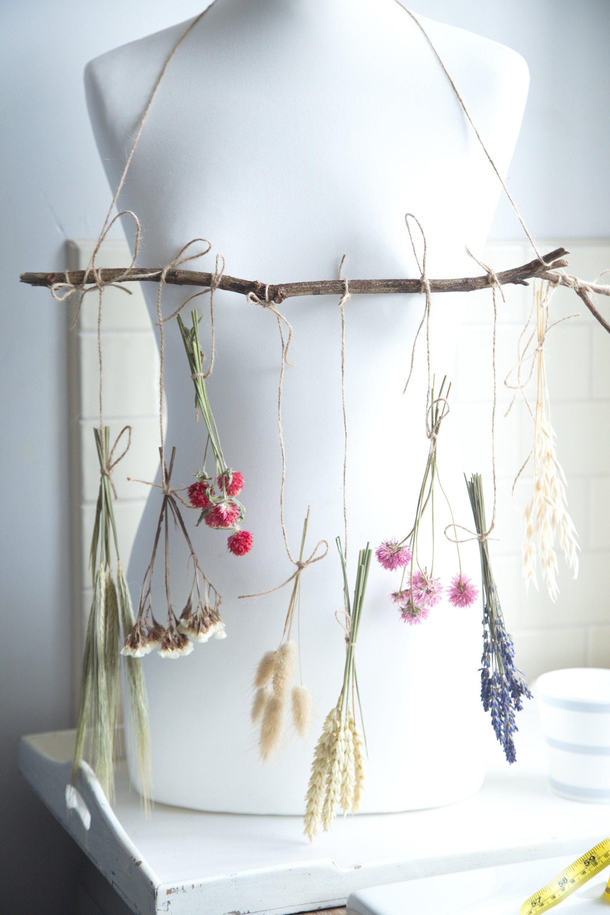 Boho Fleurs Séchées Murale Décoration de Mariage Chalet | Toutes Les Cultivées Dans Le Sud L'anglete