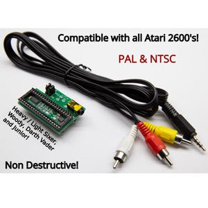 Atari 2600 PAL / NTSCコンポジットモッド - 非破壊