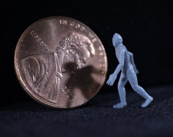 Very Tiny Bigfoot figure for miniature projects