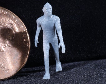 Tiny Bigfoot figure for miniature projects