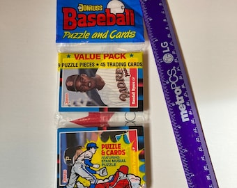 1988 Donruss Baseball Cards & Puzzle Pack - Unopened Vintage Collectible