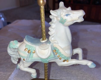 Vintage Westminster Carousel Collection Horse Figurine - Etsy