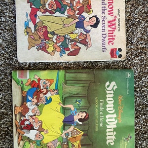 1973 and 1987 Snow White books Great finds from Lisa