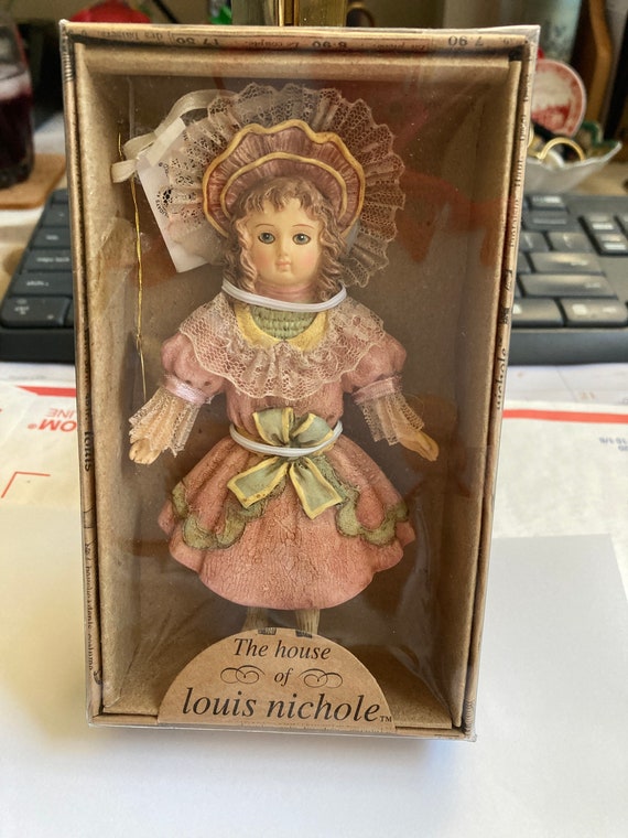 (希少)CASCO Porcelain Doll Limited Edition 1999 House of Louis Nichole Doll - New in Box - Kurt Adler - Etsy