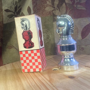 Avon chess piece bottle