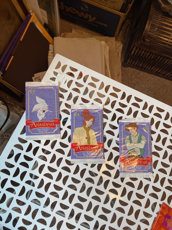 Disney 1998 Anastasia Trading Cards Upper Deck 5 Pack - Etsy