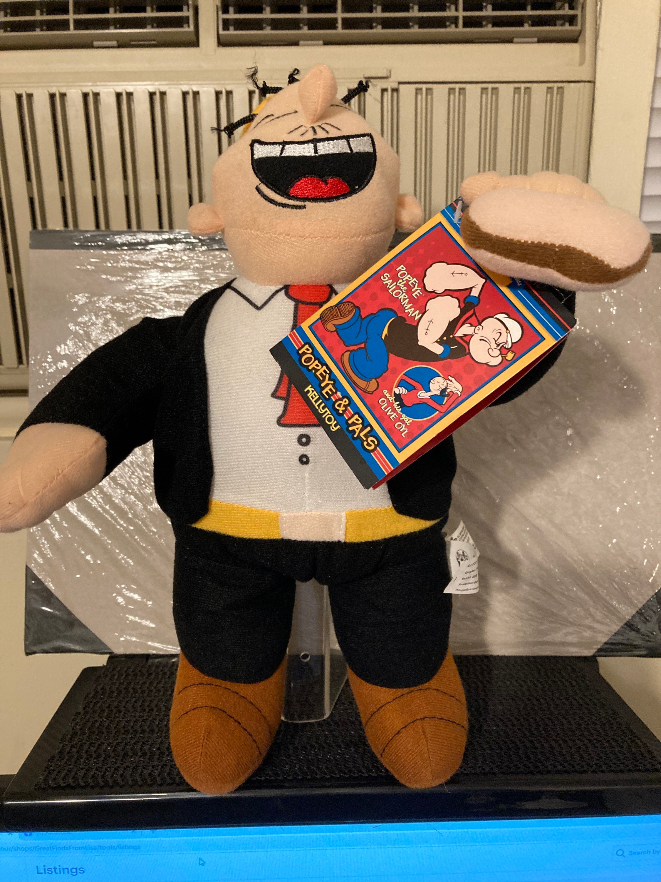 POPEYE WiMPY ウィンピー ソフビ 当時物 ソフビ