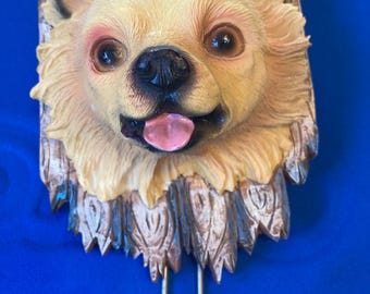 Pomeranian Dog leash holder adorable