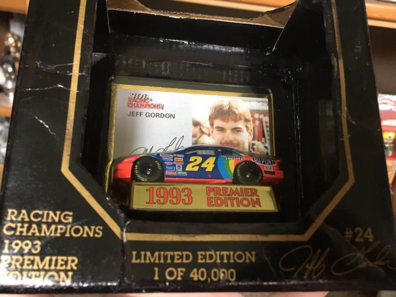 NASCAR 1993 Premier edition Jeff Gordan Unopened adult collectible die cast replica serial No 31716