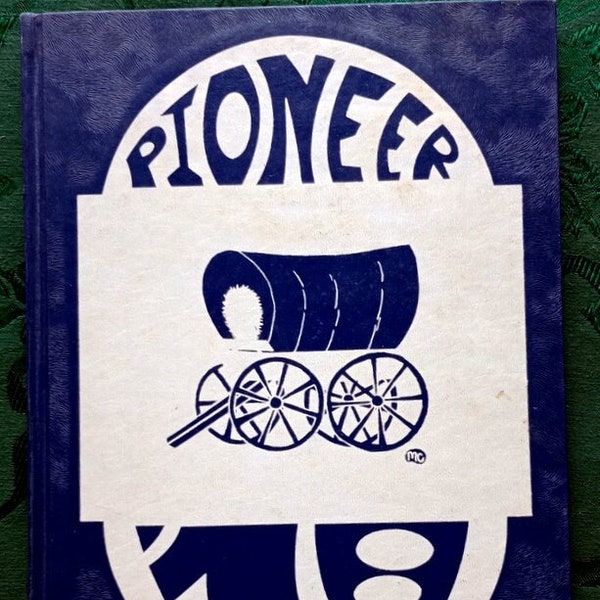 Original Vintage 1978 Pioneer Yearbook Perry Illinois High School First Grade Through 12 Rose Mary Cooley Melanie Curfman Kenley Cox