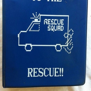 1985 Cookbook To The Rescue Favorite Recipes Menard County Illinois Rescue Squad 262 Pages Spiral Bound Hardback Book