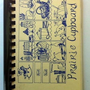 1984 Prairie Cupboard Cookbook Passavant Area Hospital Auxiliary Bazaar Jacksonville Illinois Addie Coultas Michelle Hinchen Karen Danner