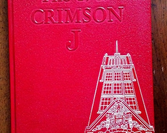 Jacksonville High School 1965 Yearbook, Illinois - Crimson J