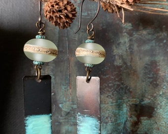 Simply Modern Ocean Earrings