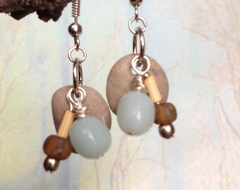 Pebble Cluster Earrings