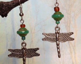 Dancing Dragonfly Earrings