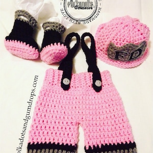 Firefighter outfit (newborn)