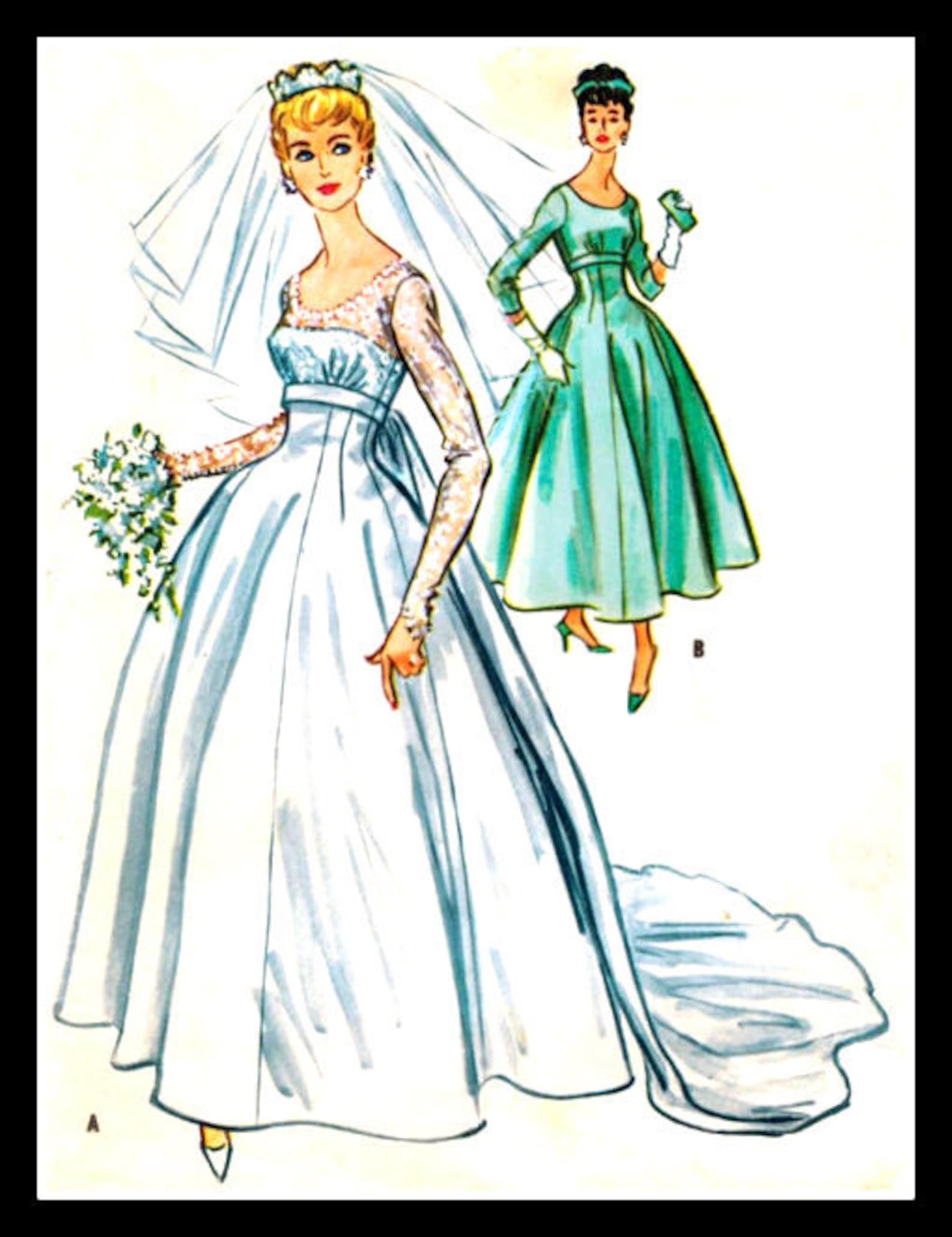 mccalls bridal gown patterns