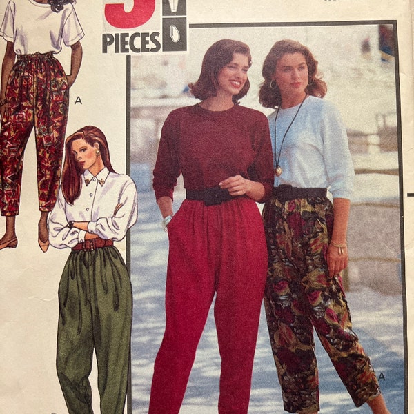 Butterick 5226 z misses' Pantalon Taille L,XL non coupé