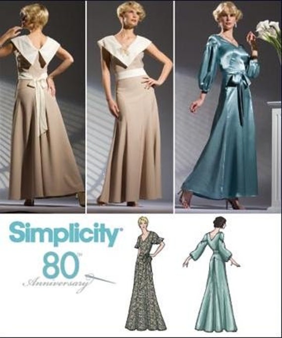 Simplicity 3619 Simplicity 80th Anniversary Misses Etsy