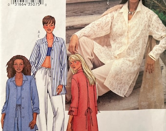 Butterick 3531 Misses 'Shirt, Top & Hose Größe 20,22,24 ungeschnitten