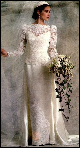 Vogue American Bridal Original 1829 Misses' Dress Size 10 - Etsy