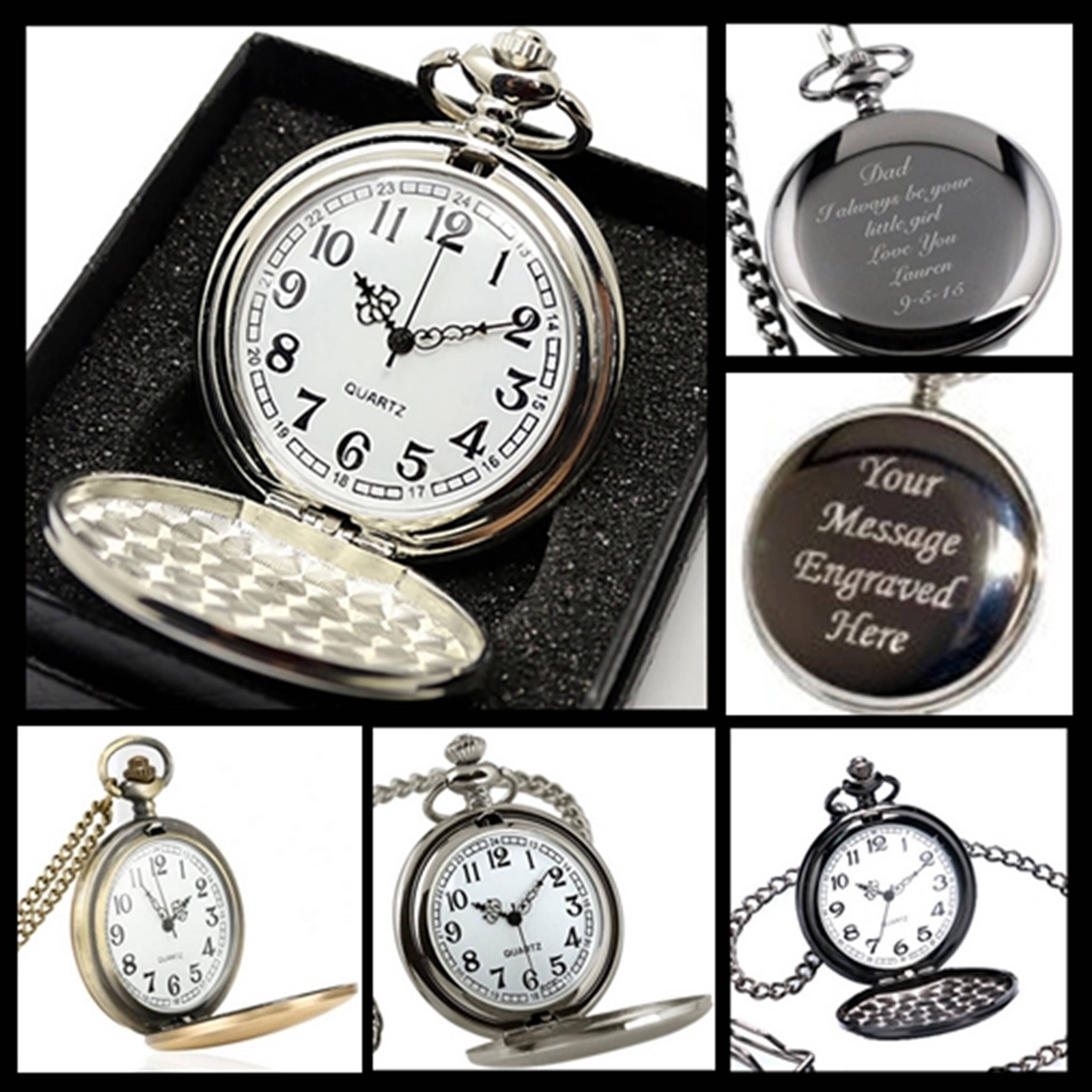15 SALE Personalized Groomsmen pocket watch fathers day Etsy