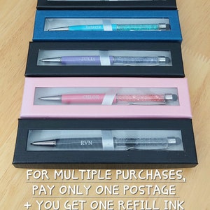 Engraved Pen, Personalised Pen, Vet Pen, Teacher&#39;s Gift, Student Gift, Gift For Nurse, Crystals Pen,  Custom Pen, Employee Appreciation Gift