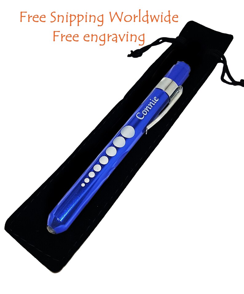 Custom Torch Pen Personalised Nurse Doctor Gift Vet Gift Etsy