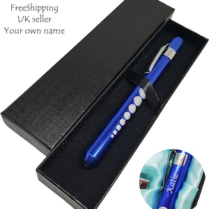 Custom Medical Torch, Personalised Nurse Doctor Gift, Vet Gift, Personalized Midwife Gift, Doctor Examination Torch