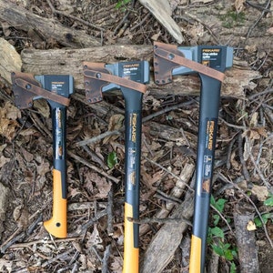 Fiskars X-Series Axe Hatchet Buffalo Leather Sheath Mask (Axe NOT Included) Full Gusset (X5, X7, X10 X11, X15, X17, X25, X27, N7, N10, N12)
