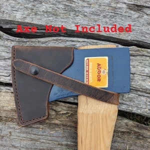 Hults Bruk Agdor 32 Yankee Felling Axe Buffalo Leather Sheath (Axe NOT Included)