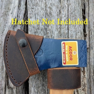 Hults Bruk Agdor 15 Hatchet Buffalo Leather Sheath (Axe NOT Included)