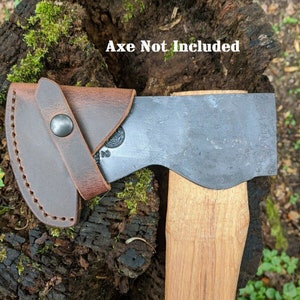 Hults Bruk Kisa Axe Hatchet Buffalo Leather Sheath Mask (Axe NOT Included)