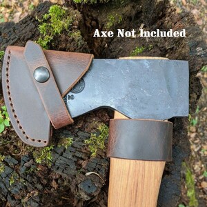 Hults Bruk Kisa Axe Leather Sheath Mask & Holster Set (Axe NOT Included)