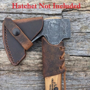 Gransfors Bruk Wildlife Hatchet Buffalo Leather Sheath (Axe NOT Included)