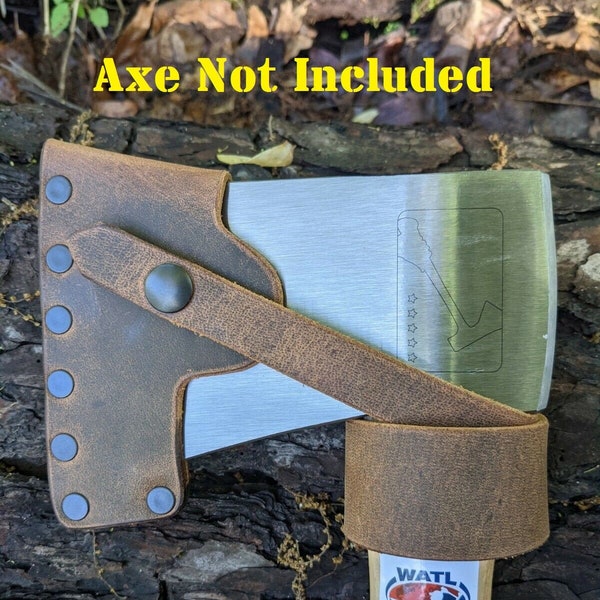 World Axe Throwing League (WATL) The Commander Throwing Axe Buffalo Leather Sheath (Axe NOT Included)