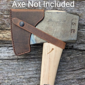 Council Tool 5 lb Splitting Axe Buffalo Leather Sheath (Axe NOT Included)