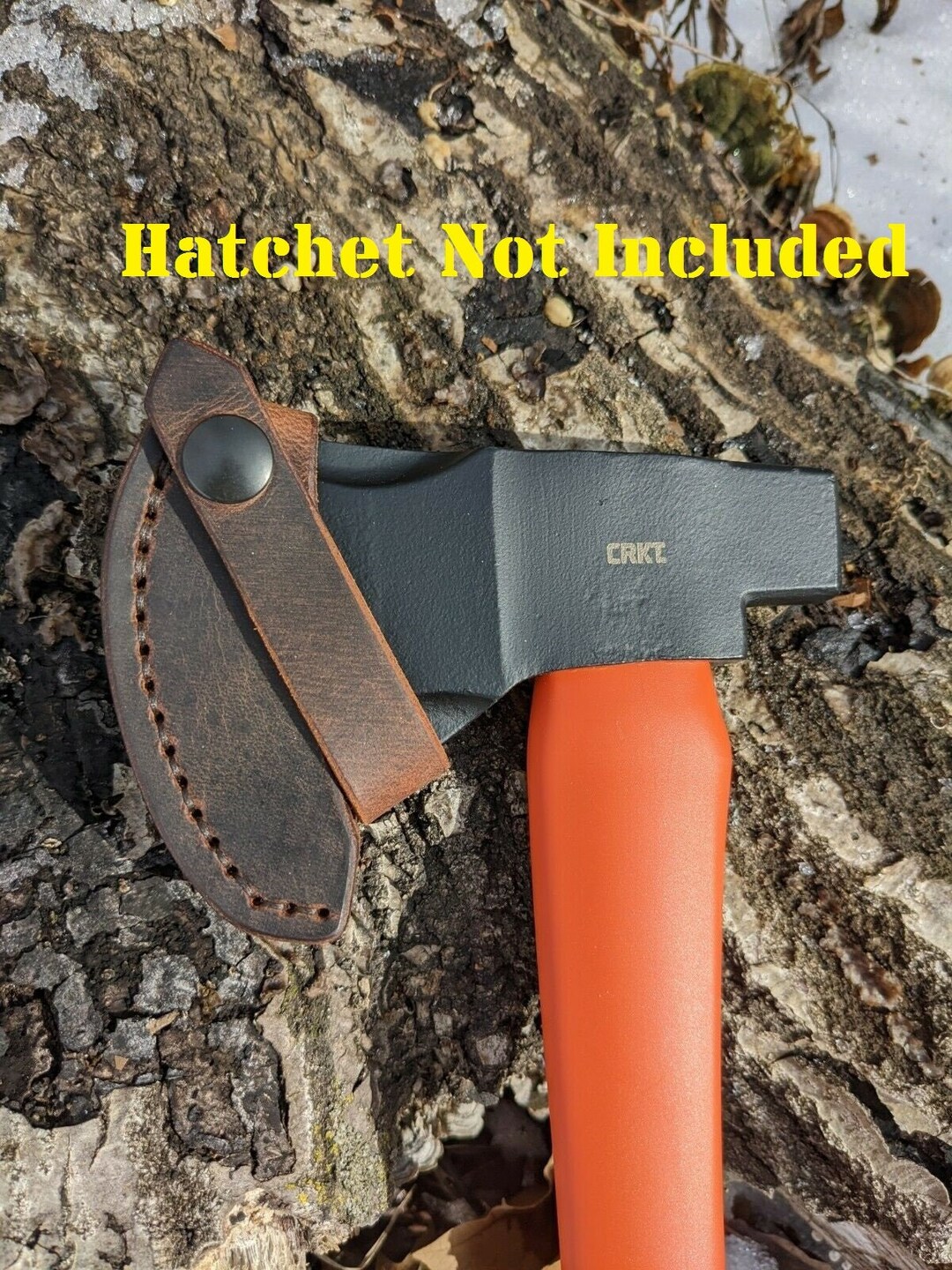 U*N様 定価6万　GUNTAS Genuine Leather Crossbo CRKT Chogan Hatchet Buffalo Leather Sheath (axe NOT Included